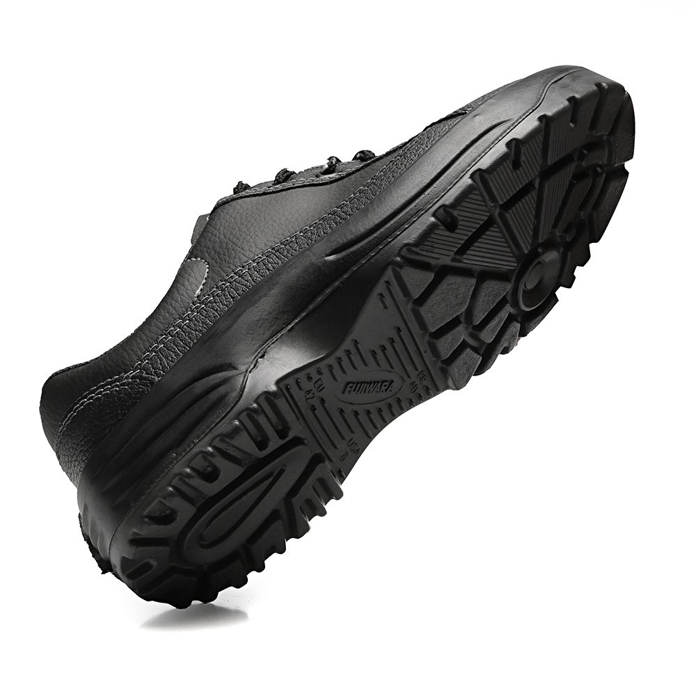 TENIS PRETO AMARRAR COURO S. BICO PU BIDENSIDADE | FUJIWARA