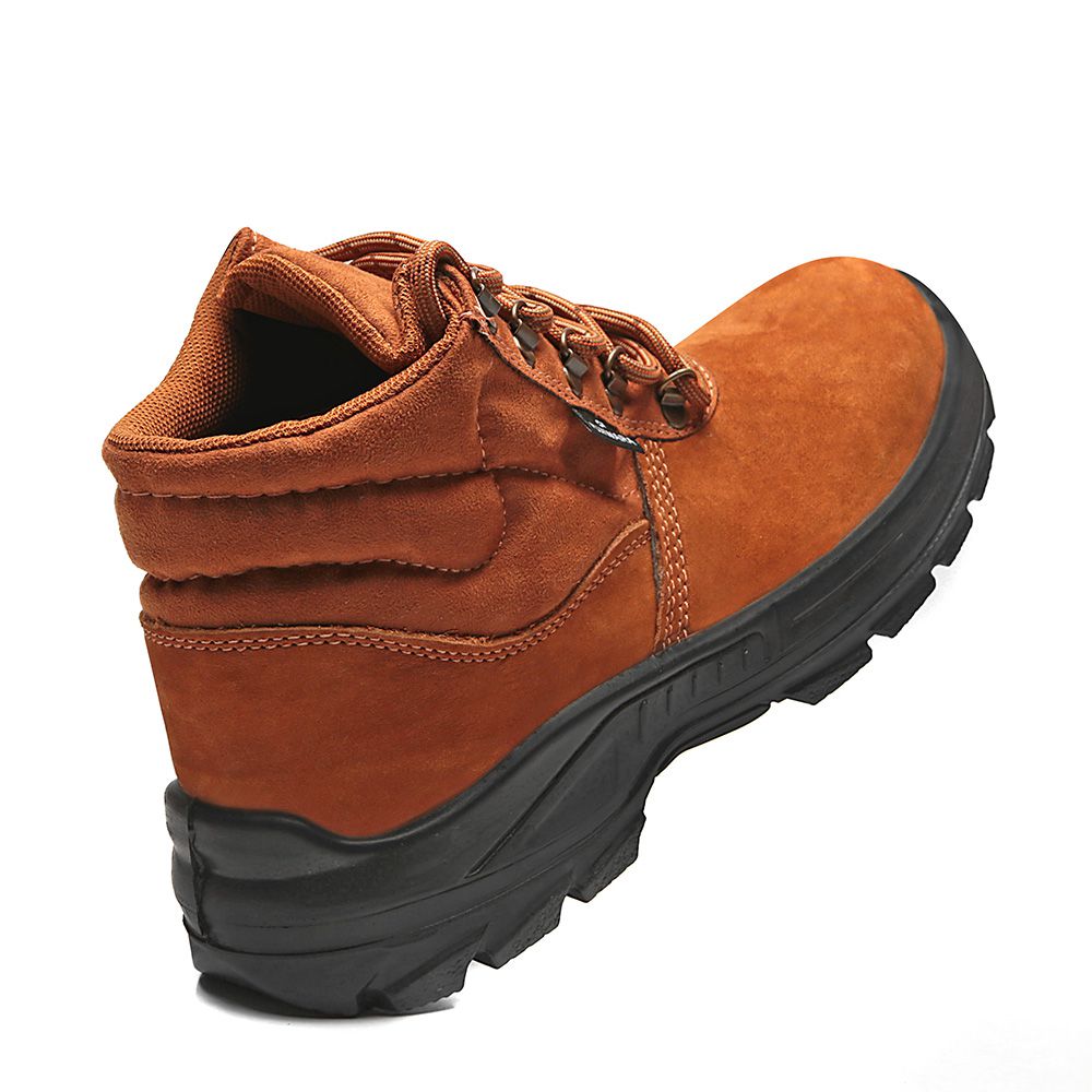 BOTINA DENVER CASTOR AMARRAR NOBUCK BICO PLASTICO PU BIDENSIDADE