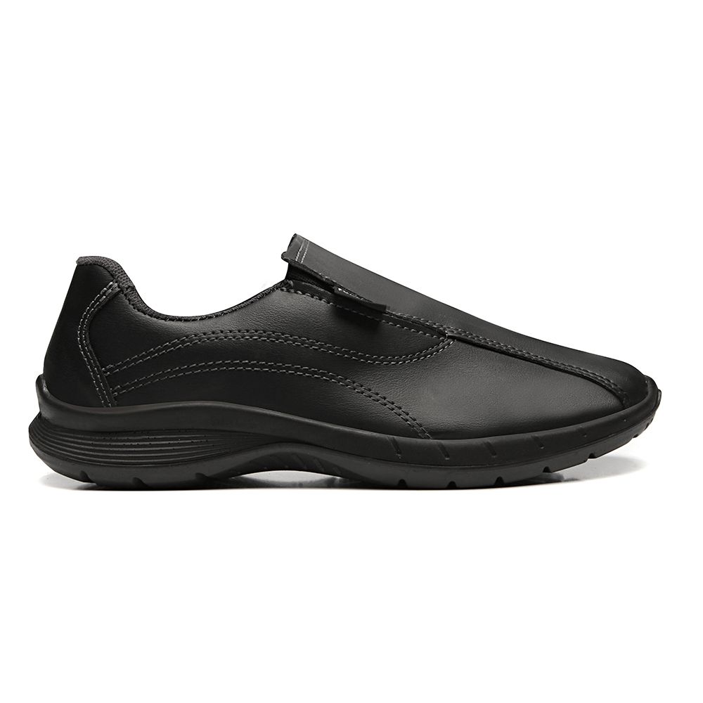 TENIS PRETO ELASTICO MICROFIBRA COURACA PU BIDENSIDADE | FUJIWARA