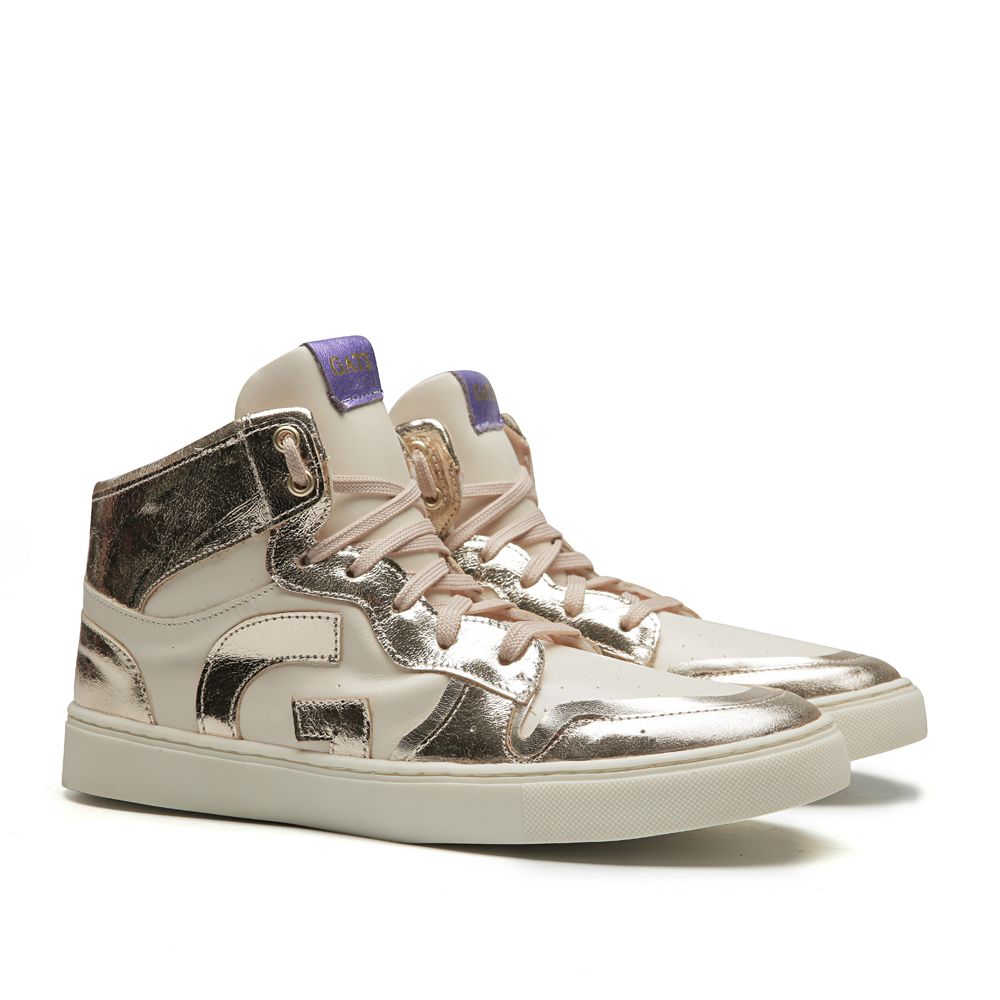 Tênis Cano Alto Likeness VII Ivory Infantil Gats