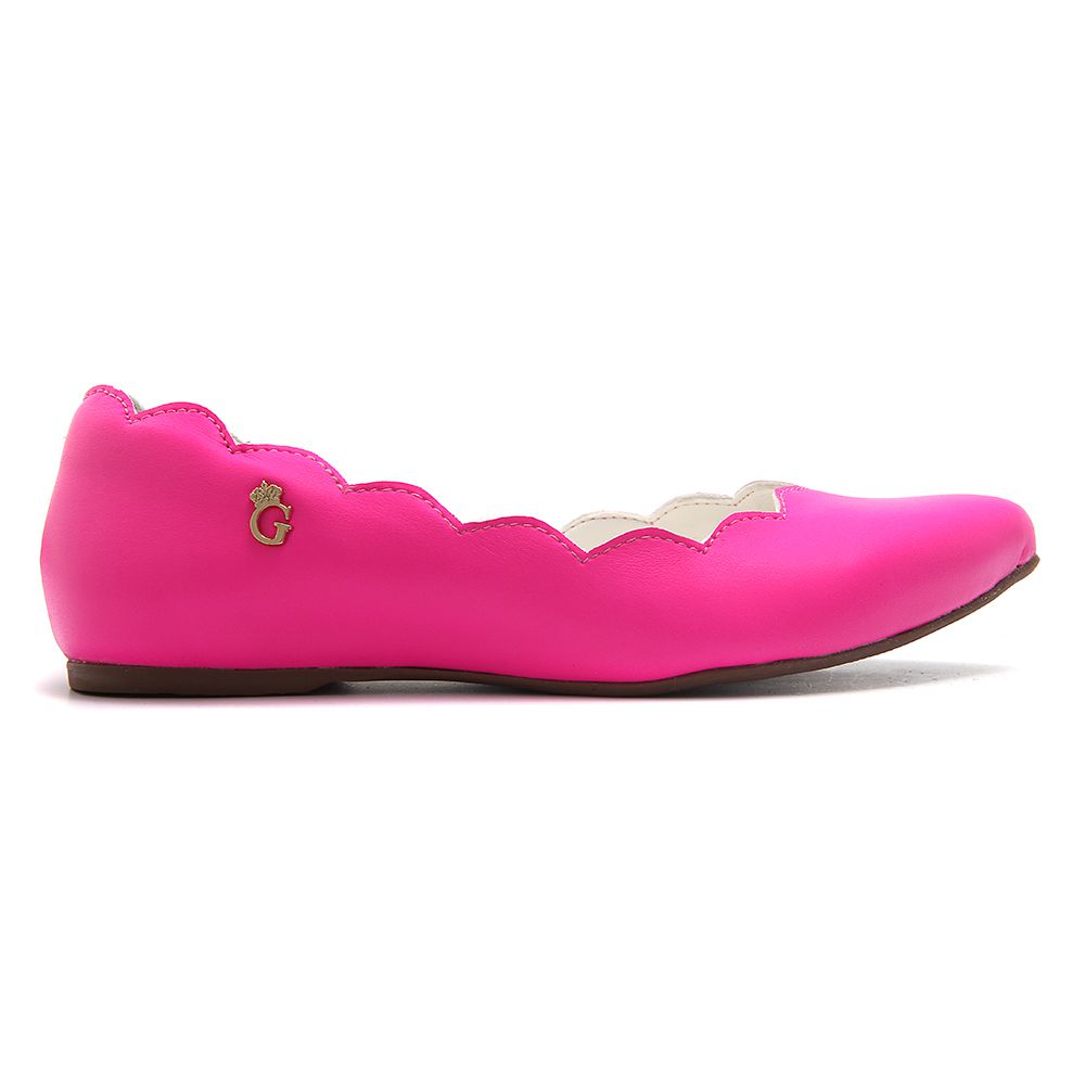 Sapatilha Neon Rosa Infantil Gats