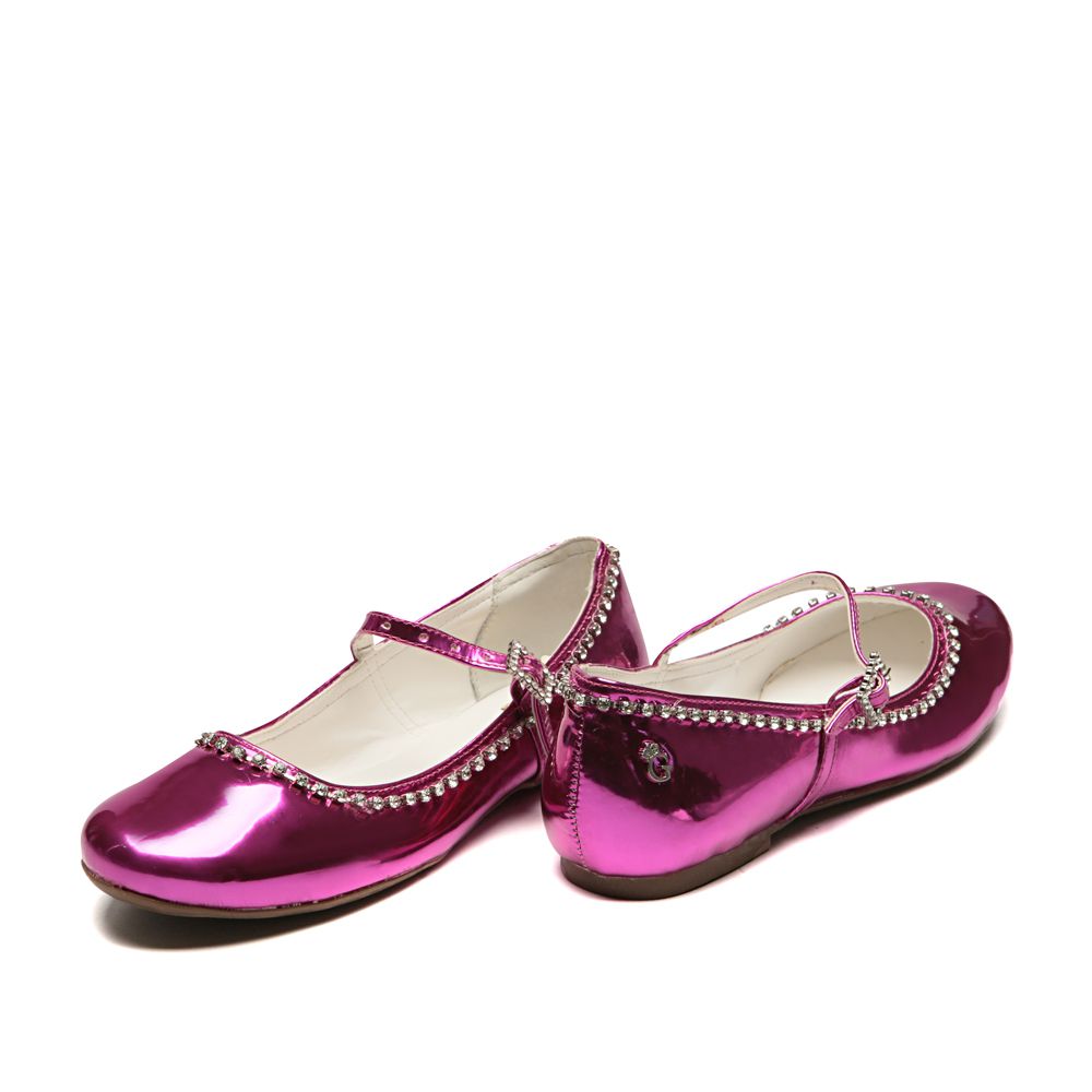 Sapatilha Spechio Pink Tiras Strass Infantil Gats 