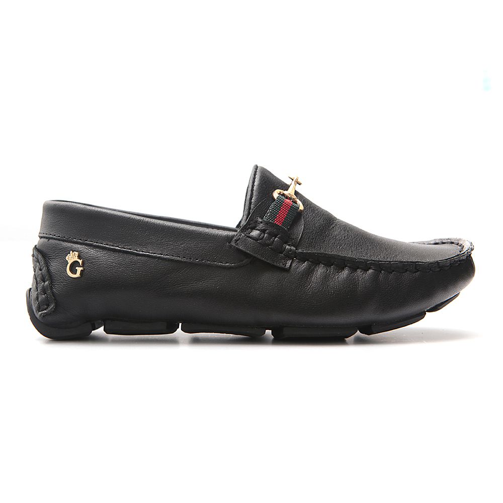 Mocassim Masculino Preto Infantil Gats 