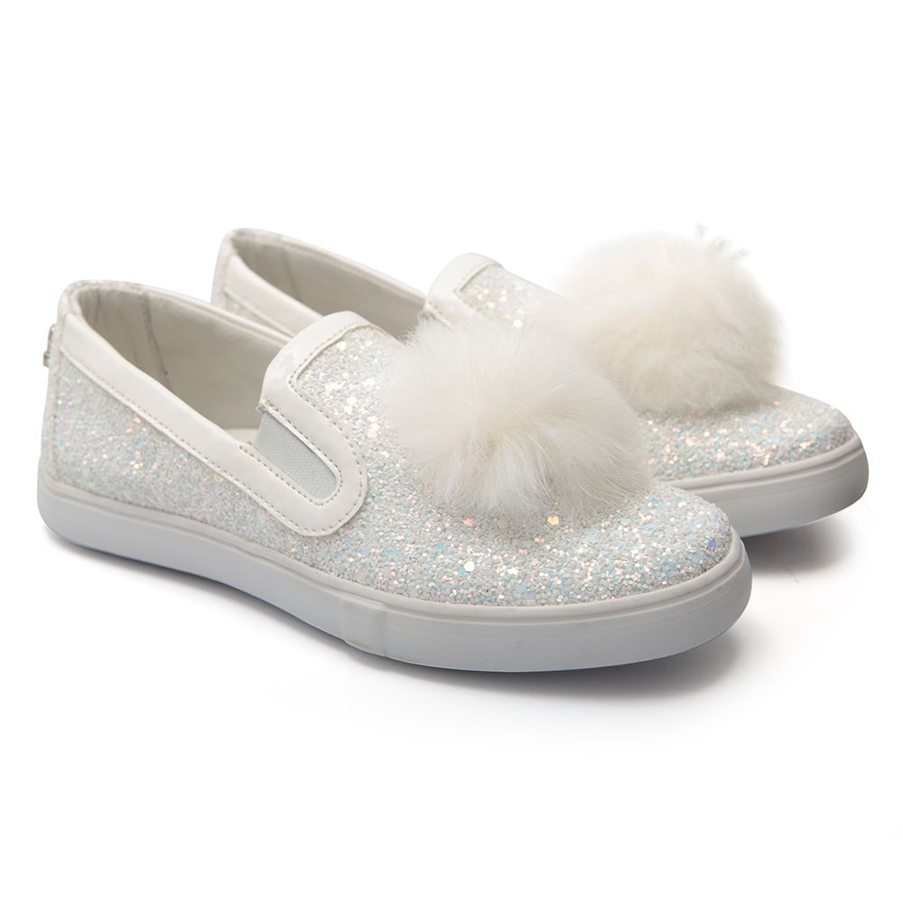 Slip On de Pompom Infantil Gats