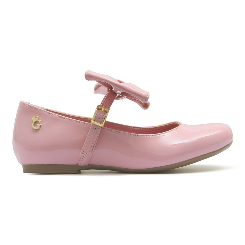 Sapato Boneca Laço Rosa Infantil Gats Outlet