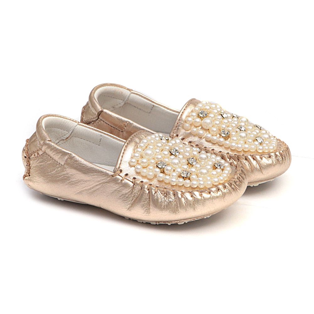 Mocassim Bordado Feminino Gats