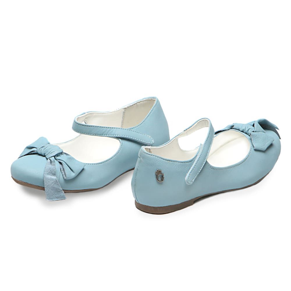 Sapatilha Azul Velcro Infantil Gats