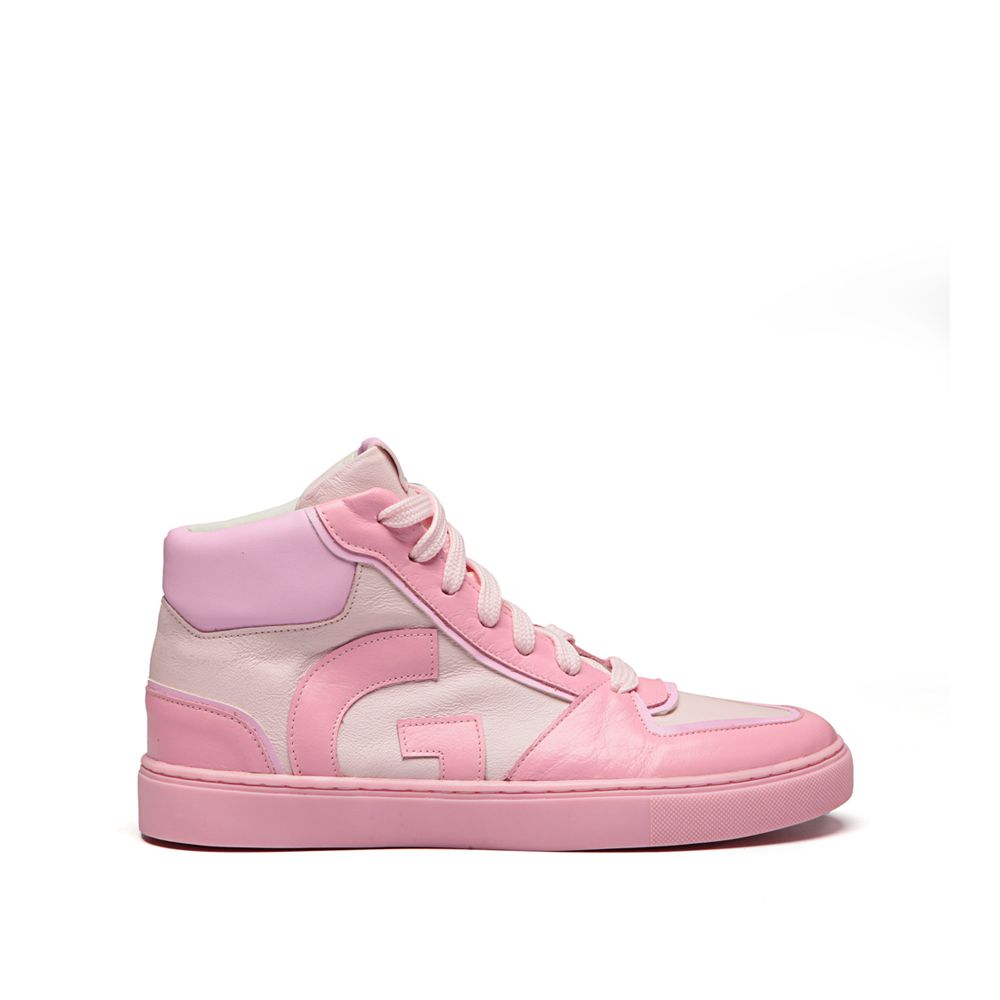 Tênis Cano Alto Baby Rosa Infantil Gats 