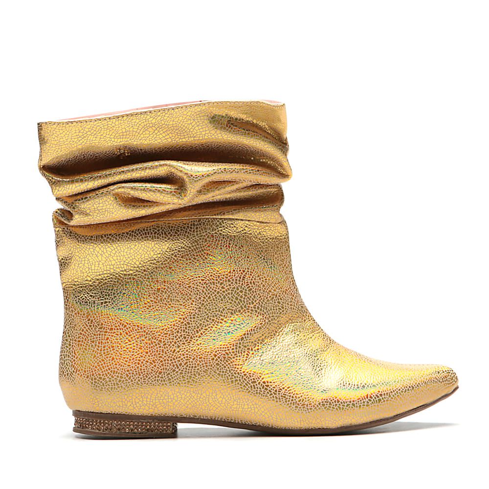 Bota Estelar Ouro Infantil Gats 