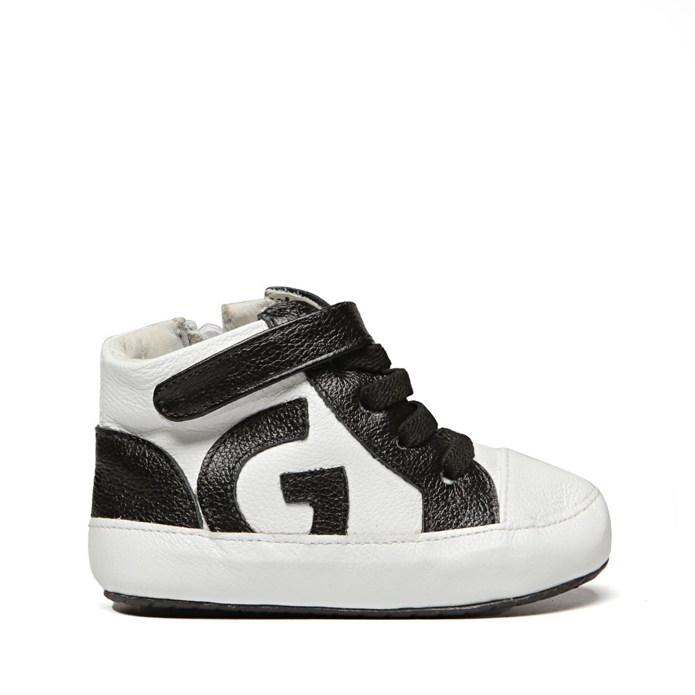 Tênis Cano Alto Likeness Branco Bebê Gats
