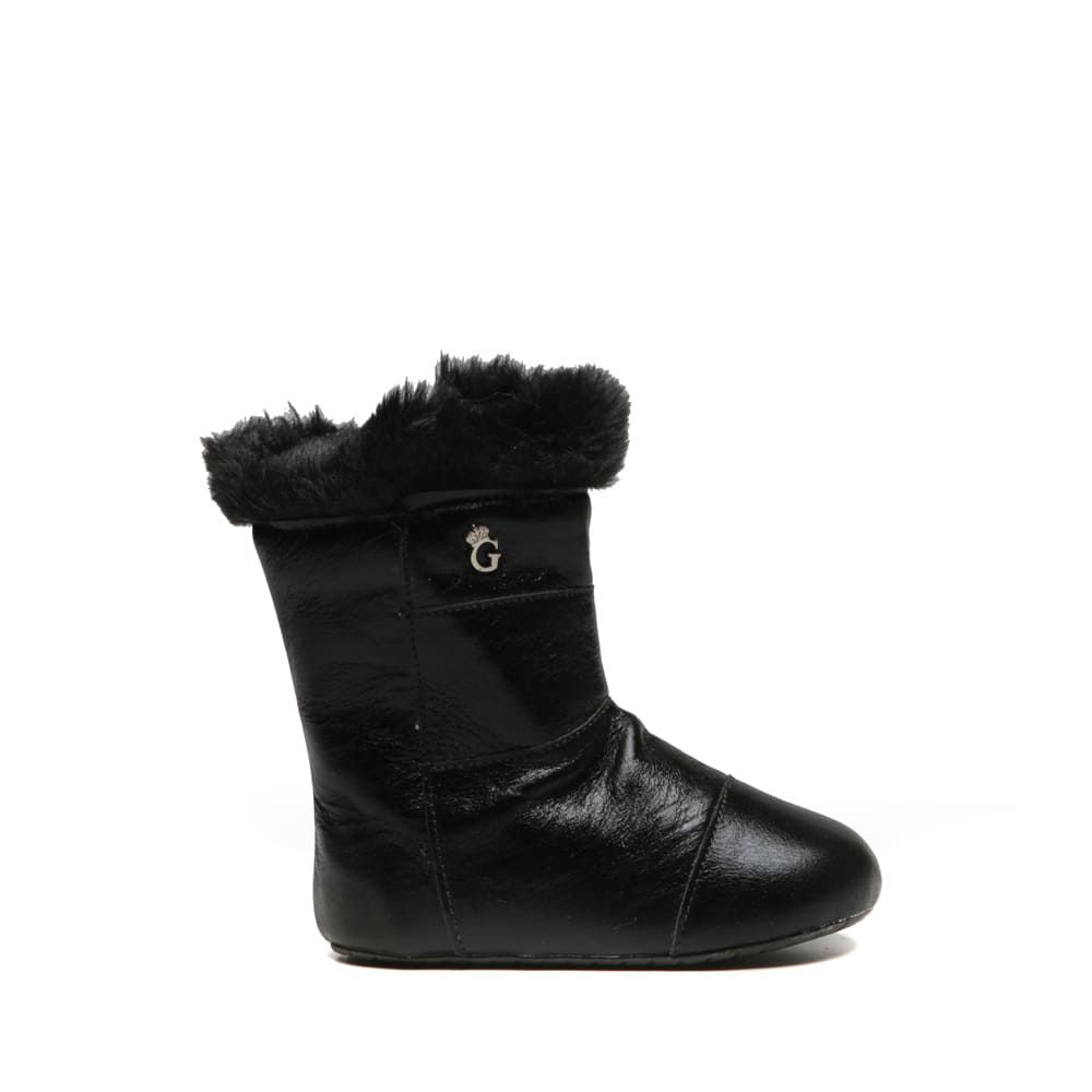 Bota Pelos Cristal Preto Gats 