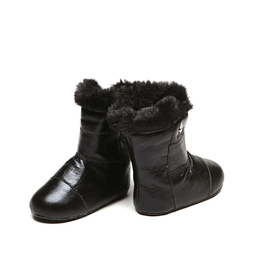 Bota Pelos Cristal Preto Gats 