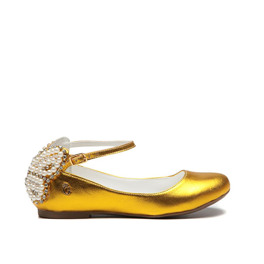 Sapatilha Borboleta Cristal Yellow Infantil Gats