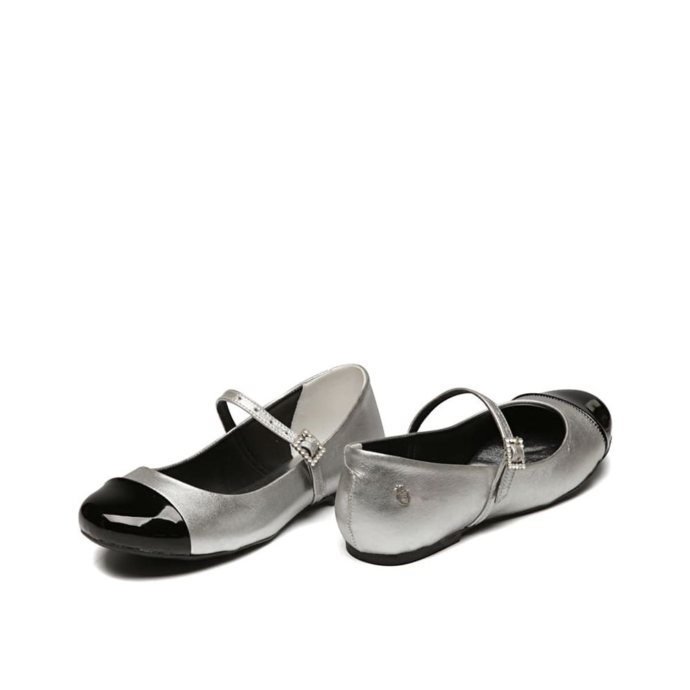 Sapatilha Cristal Prata Infantil Gats