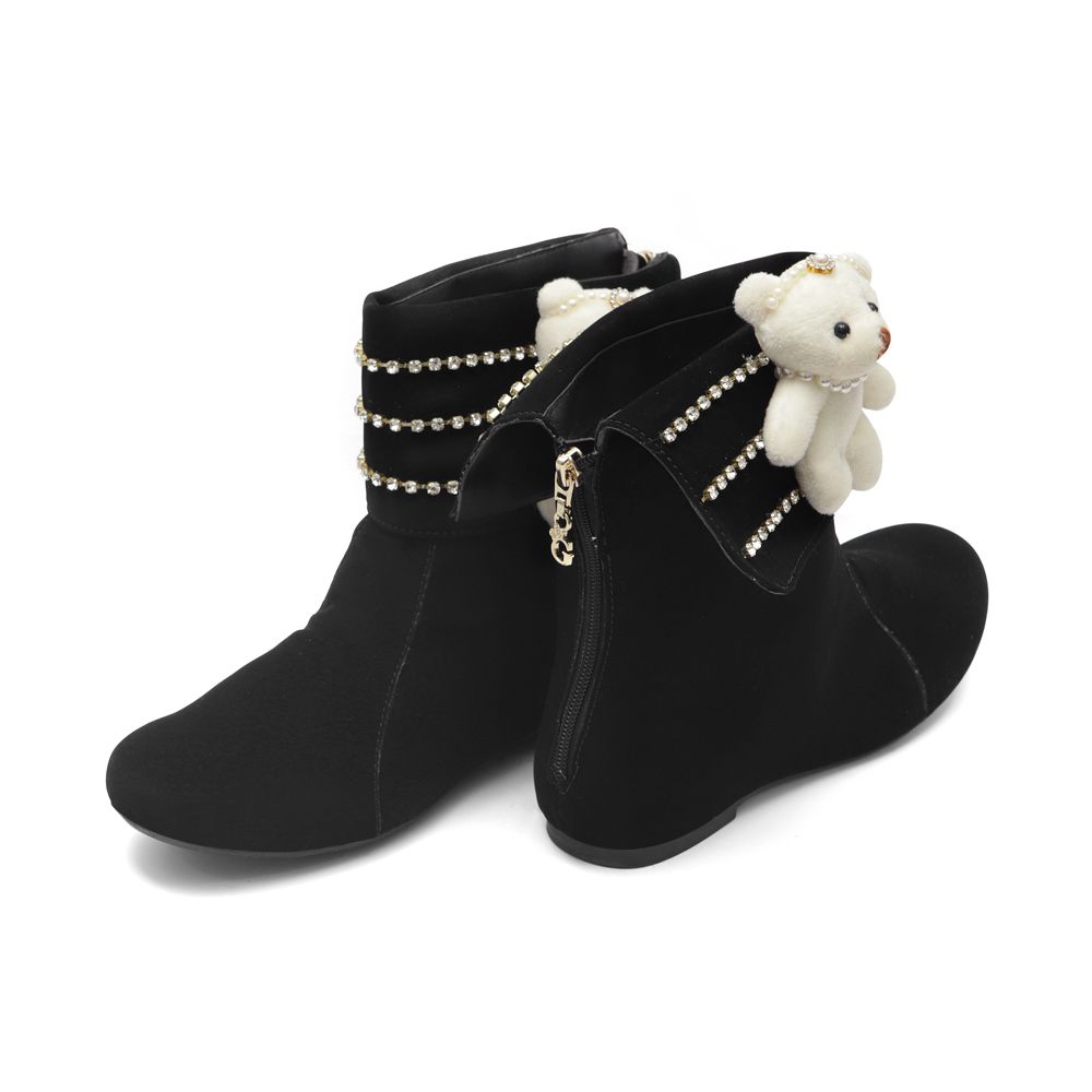 Bota Ursinho Preto Infantil Gats