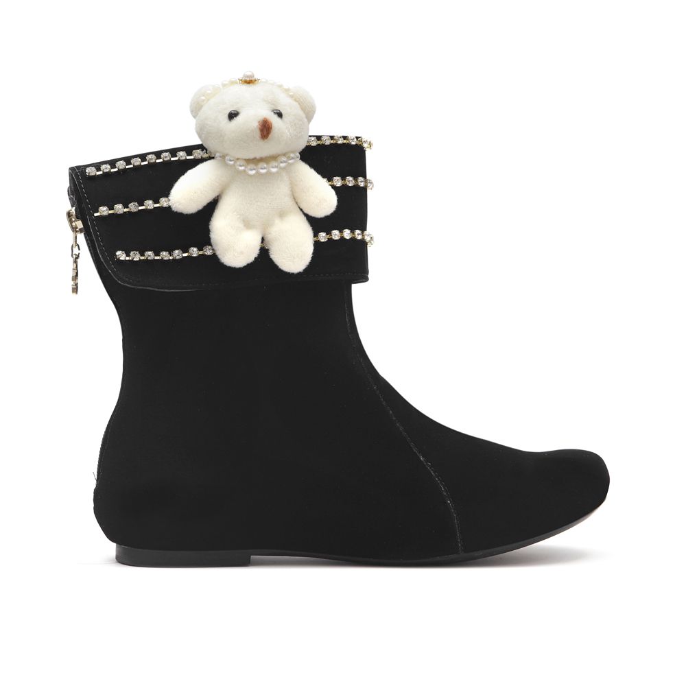 Bota Ursinho Preto Infantil Gats