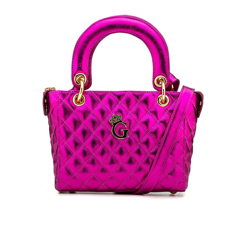 Bolsa Tote Couro Pink Antonella