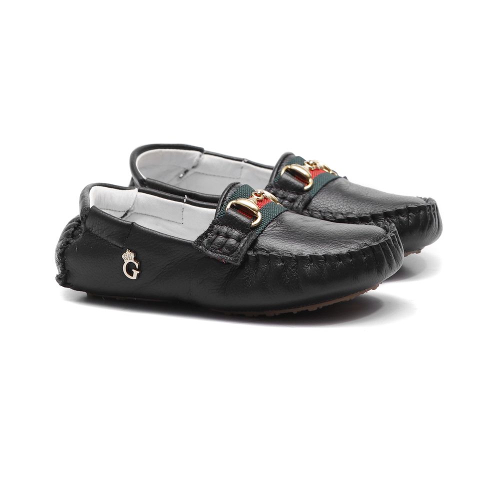 Mocassim Masculino Preto Bebê Gats 