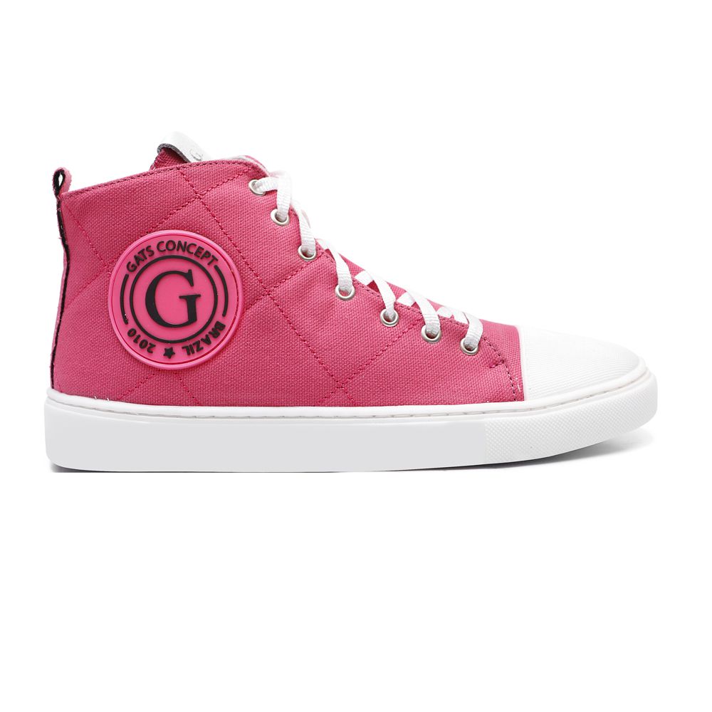 Tênis High Stary Pink Infantil Gats Outlet