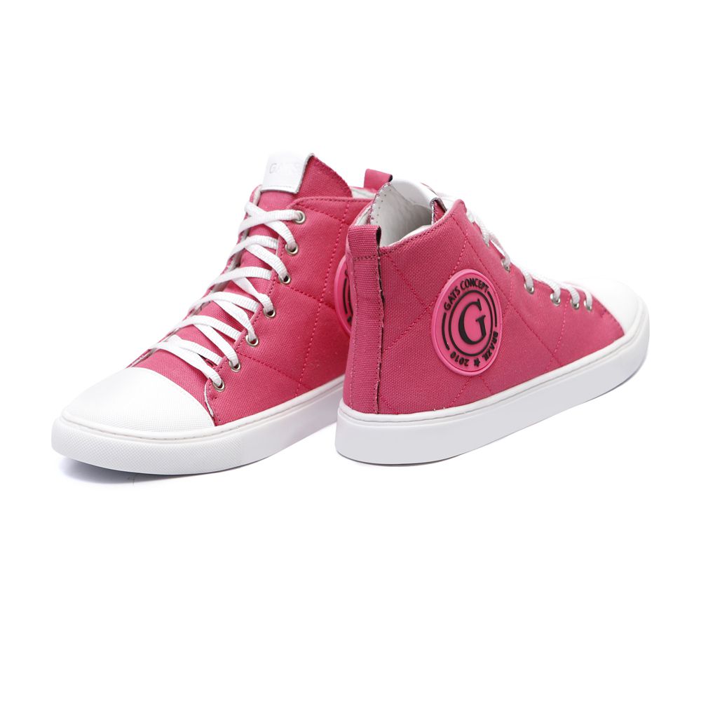 Tênis High Stary Pink Infantil Gats