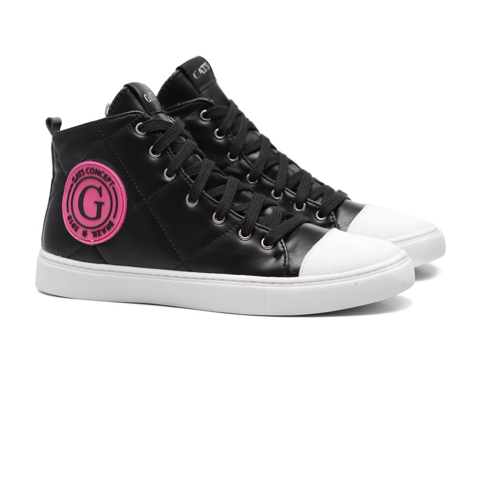 Tênis High Stary Preto Infantil Gats