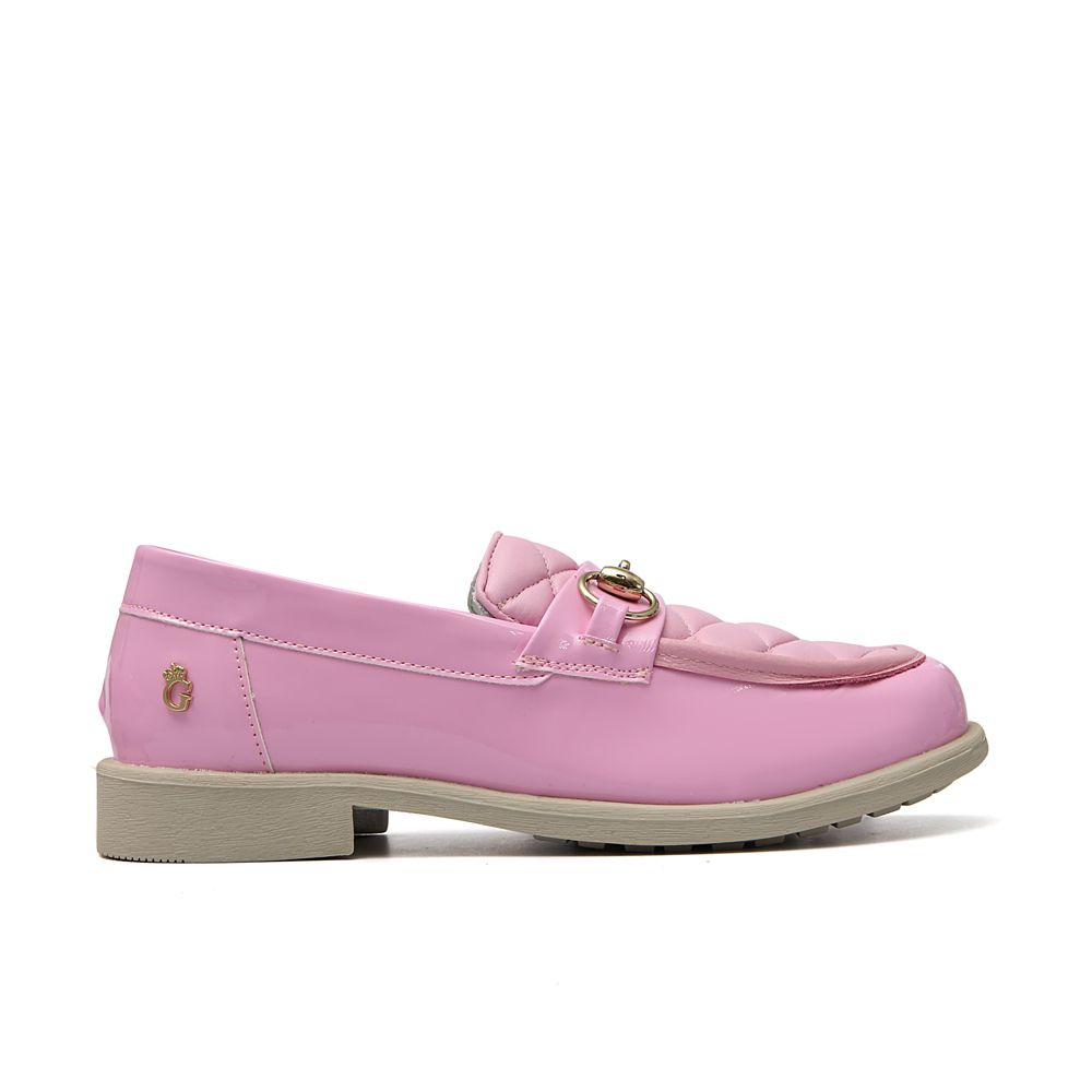 Mocassim Fivela Rosa Gats 