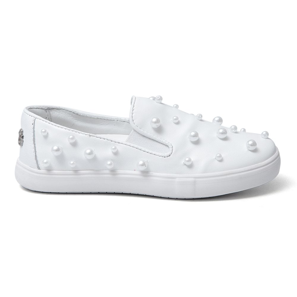 Slip On de Pérolas Feminino Infantil Gats