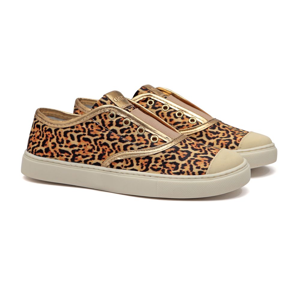 Tênis Canva Animal Print Gats