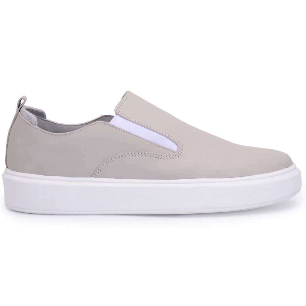 Sapatenis Masculino Gelo Em Couro Legitimo Confort... - G-NET