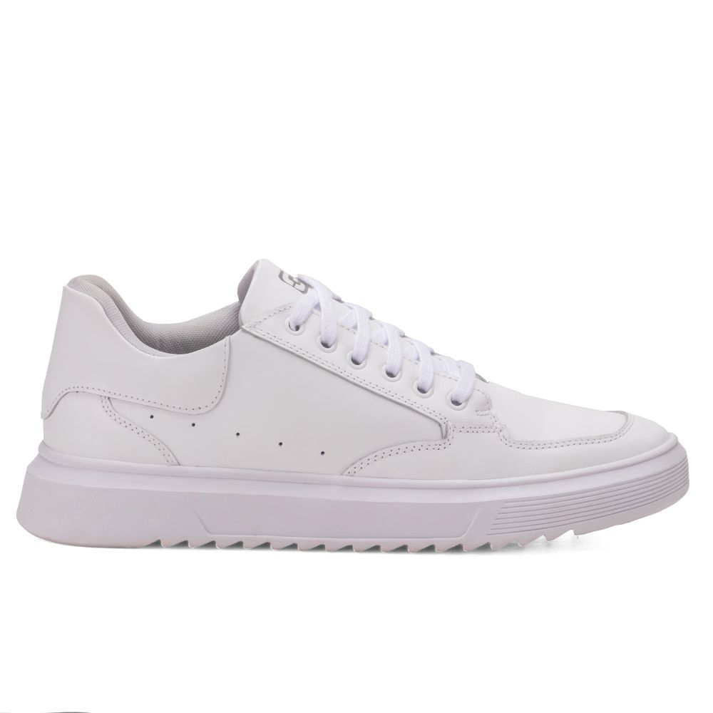 Tênis Masculino Sneaker Branco Casual Sola Alta Le... - G-NET