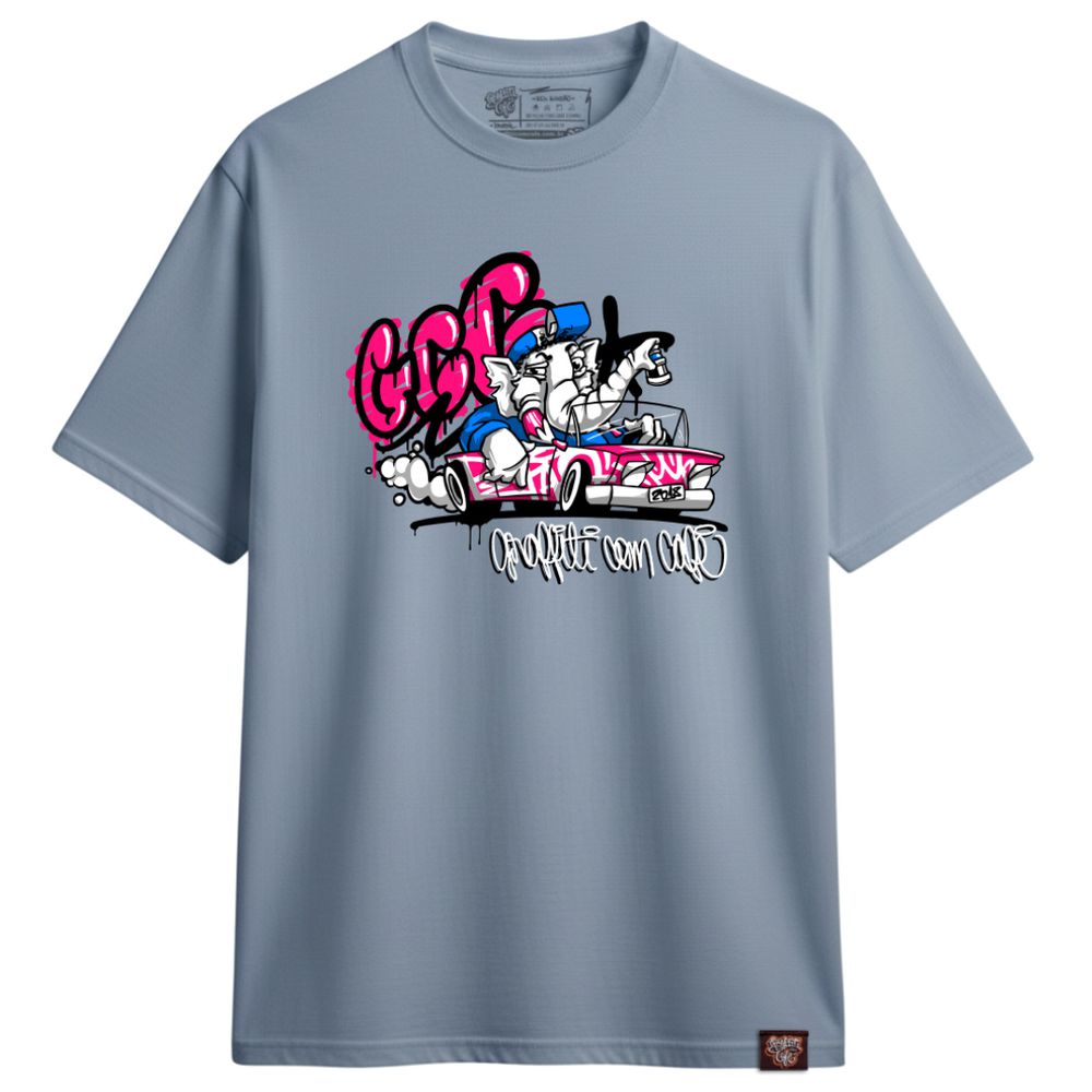 Camiseta FUGAZ - Cinza