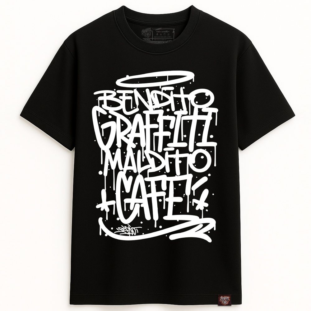 Camiseta Bendito Maldito - Preta