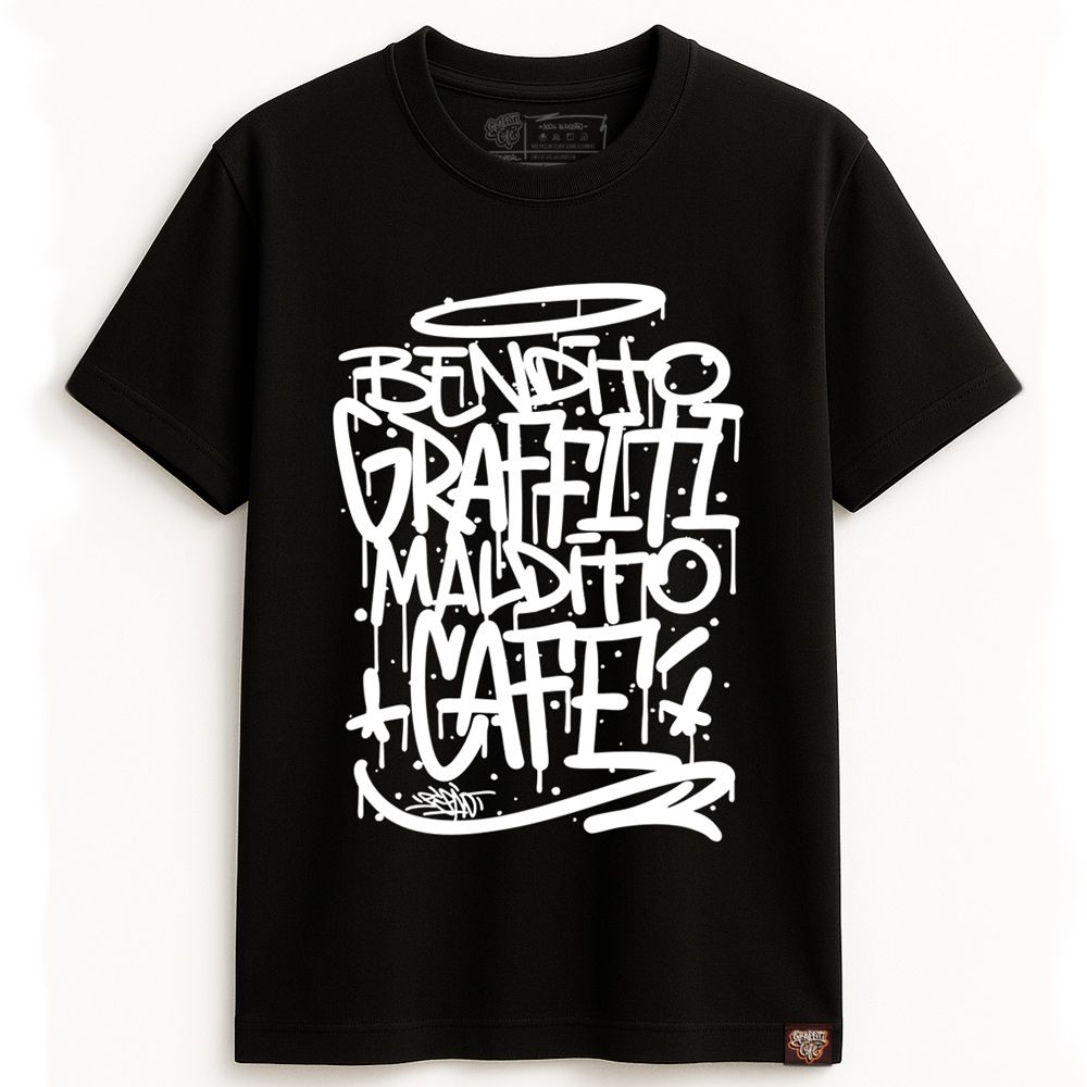 Camiseta Bendito Maldito - Preta