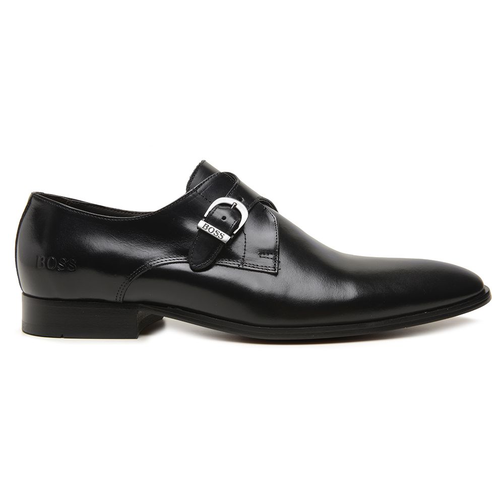 Sapato Monk Strap HB Preto - Holmes Shoes