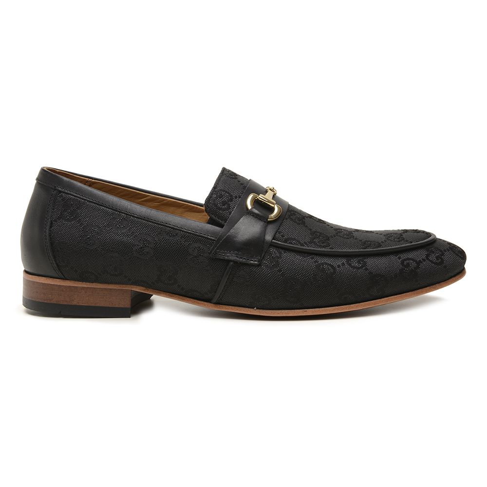 Loafer Monograma GG Preto - Holmes Shoes