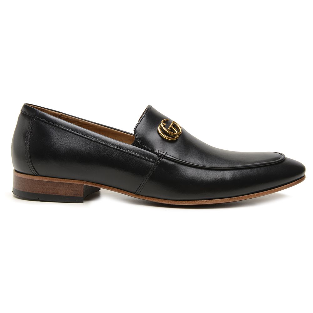 Loafer GG Preto - Holmes Shoes