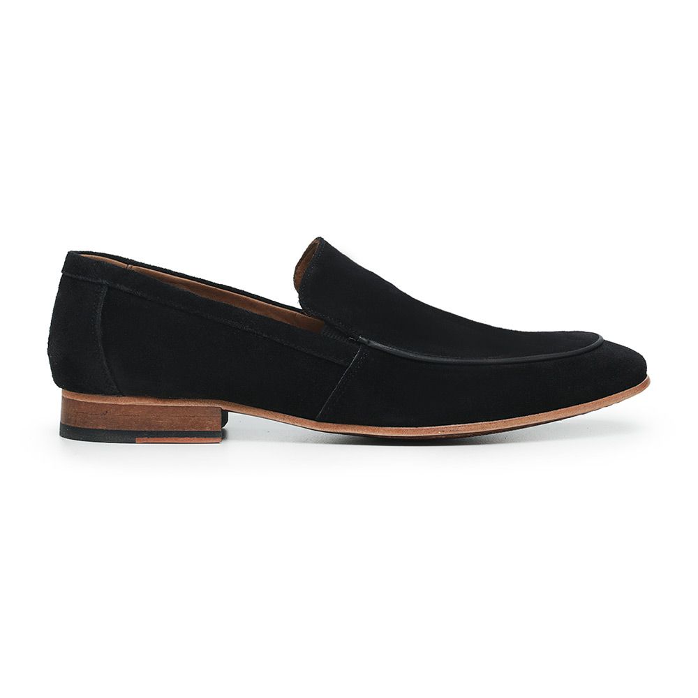 Loafer GG Camurça Preto - Holmes Shoes