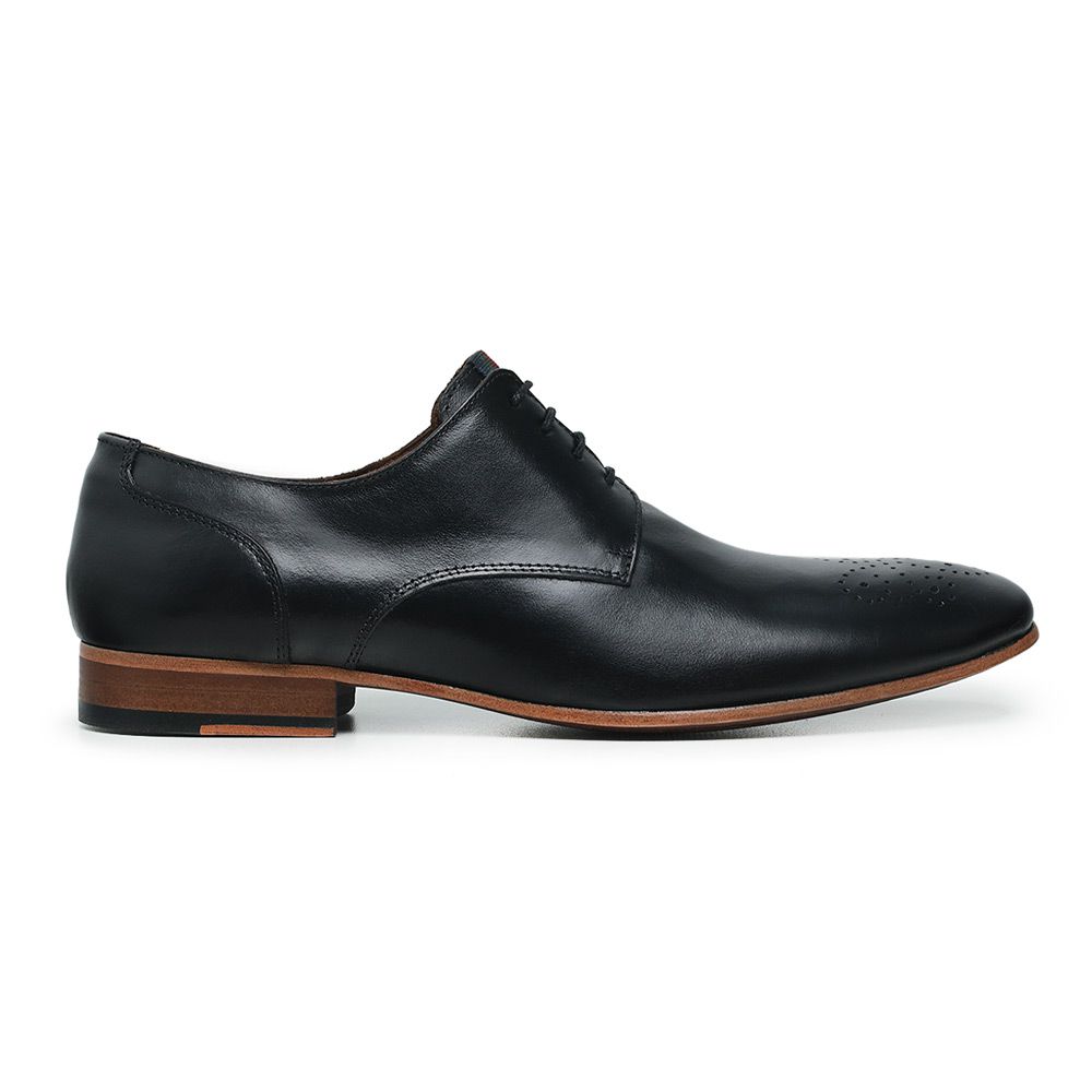 Sapato Social GG Sti Preto - Holmes Shoes
