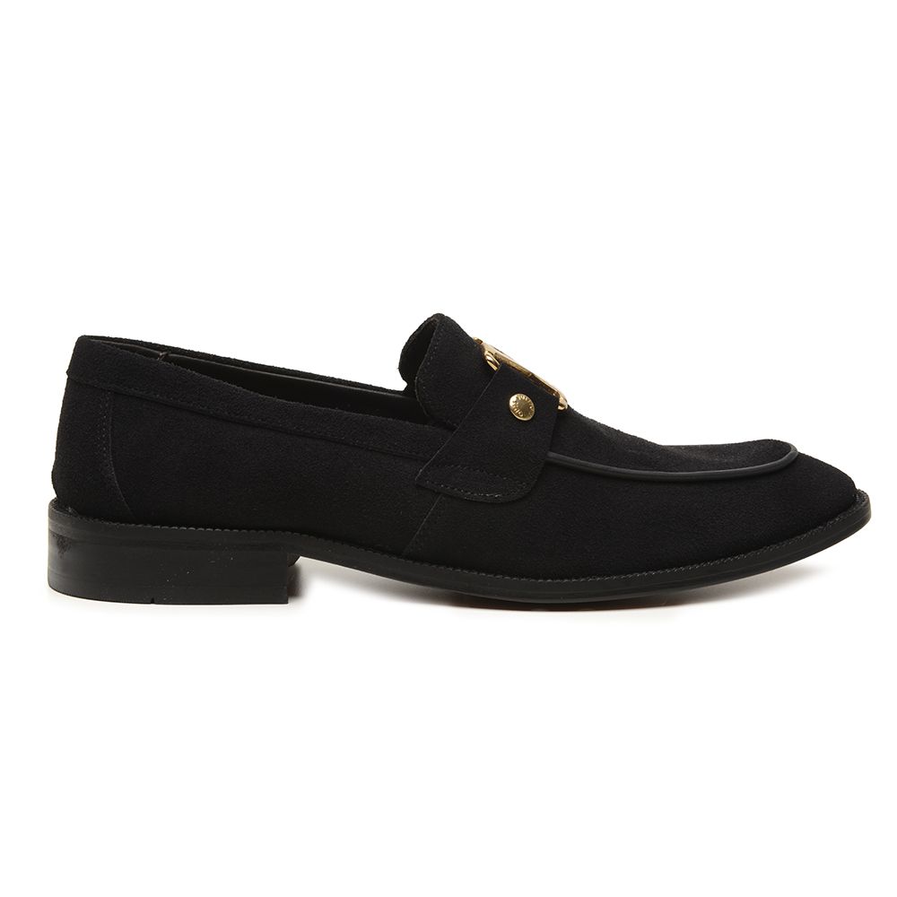 Loafer LV Camurça Preto - Holmes Shoes