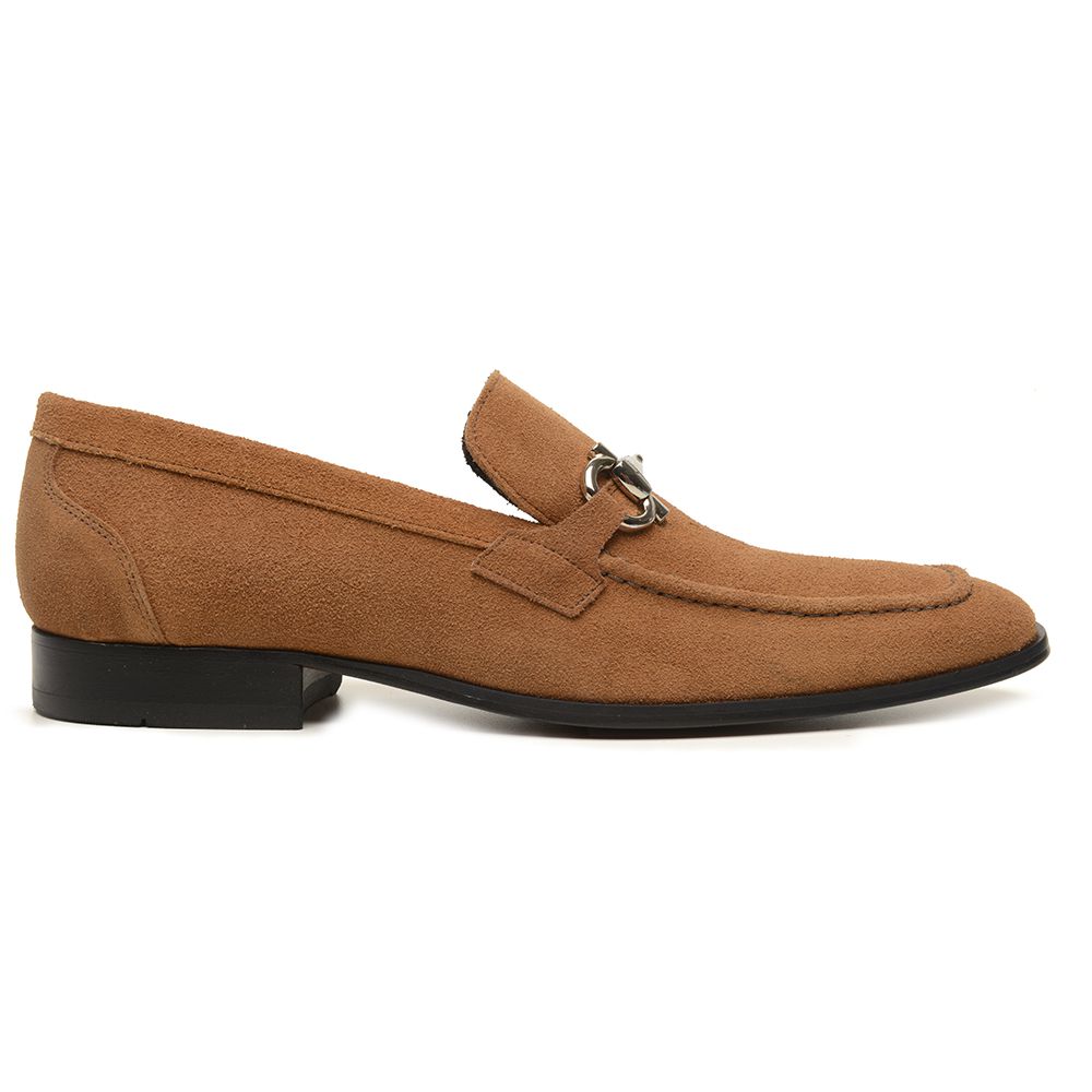 Loafer SF Vittorio Camurça Ferrugem - Holmes Shoes