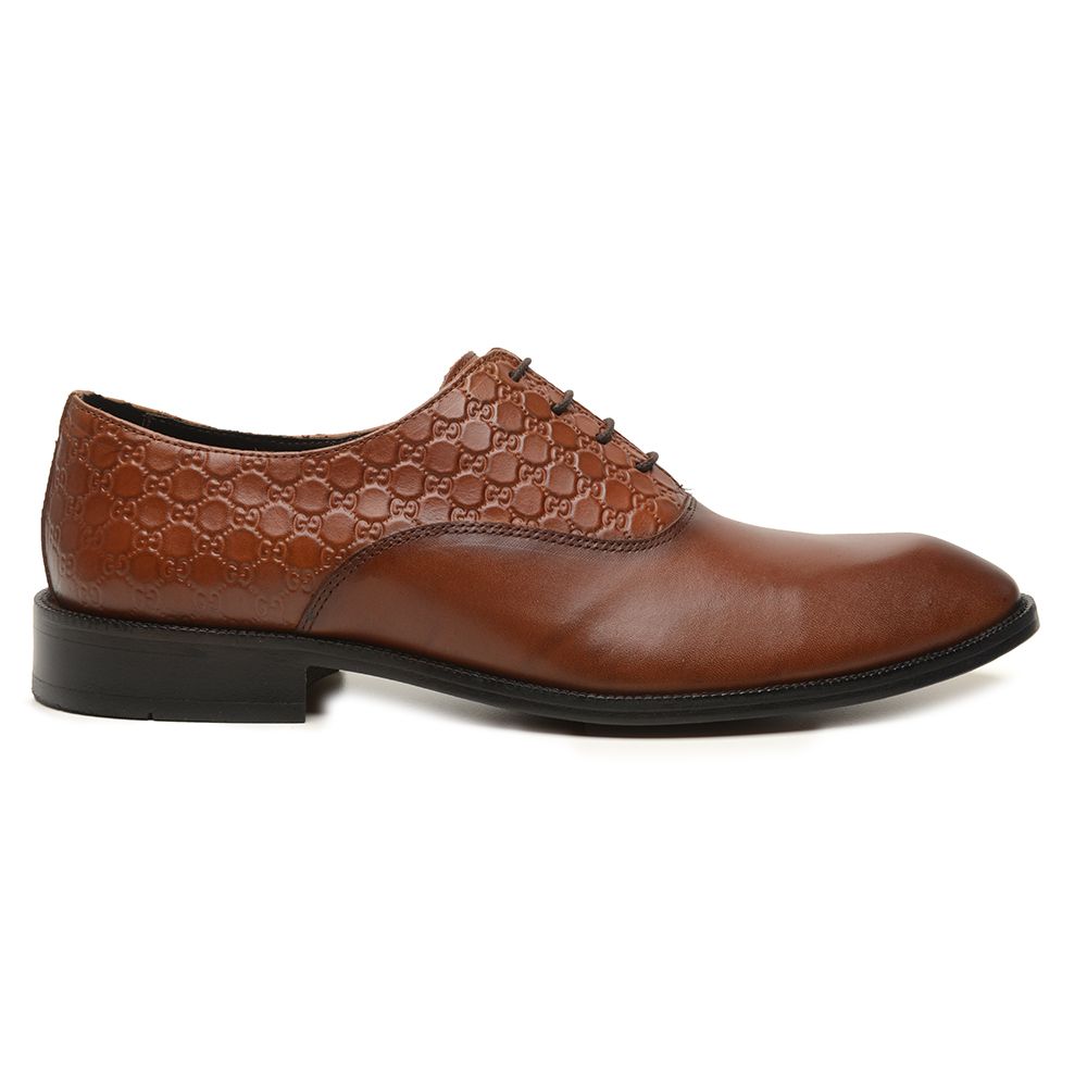 Sapato Social Lucca GG Caramelo - Holmes Shoes