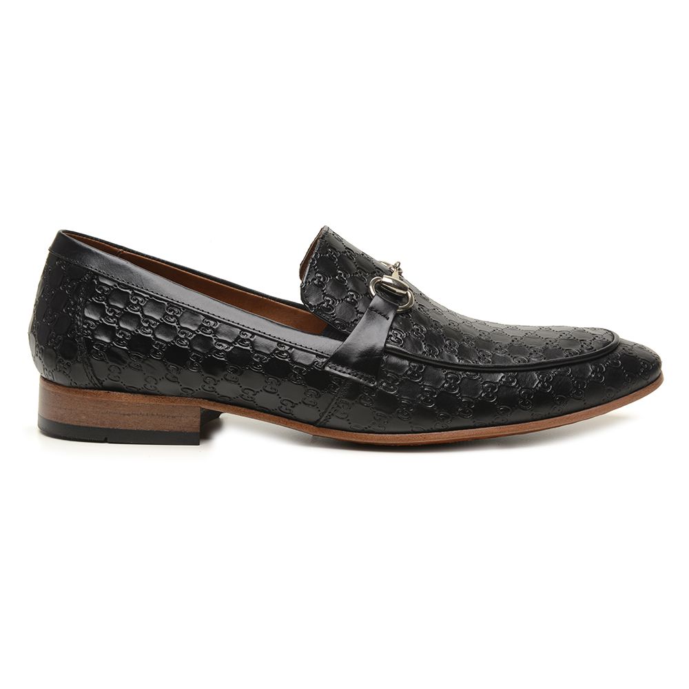 Loafer GG Alessandro Preto - Holmes Shoes