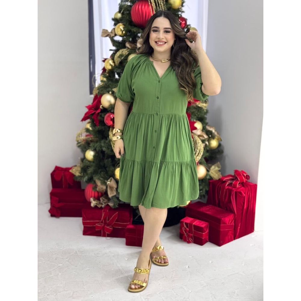 Chemise Renata Verde - Ihuly kaufmann