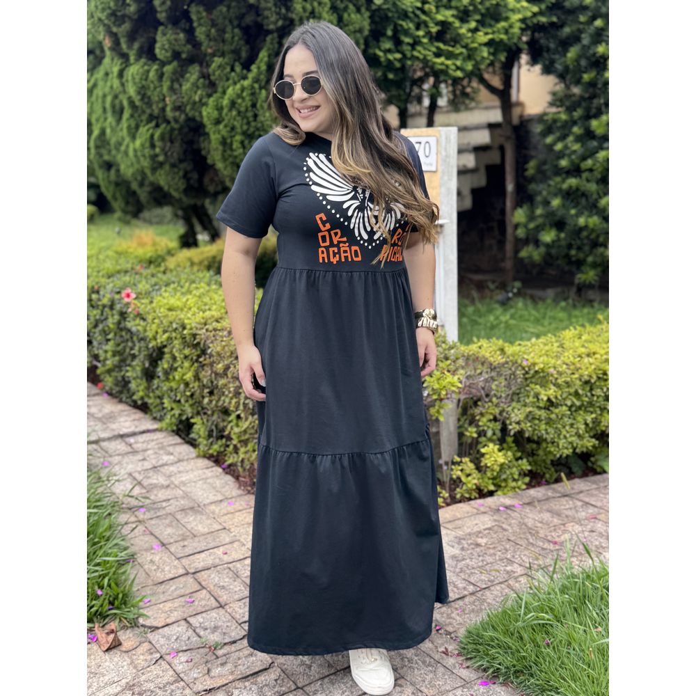  Vestido Samanta Preto - Ihuly kaufmann