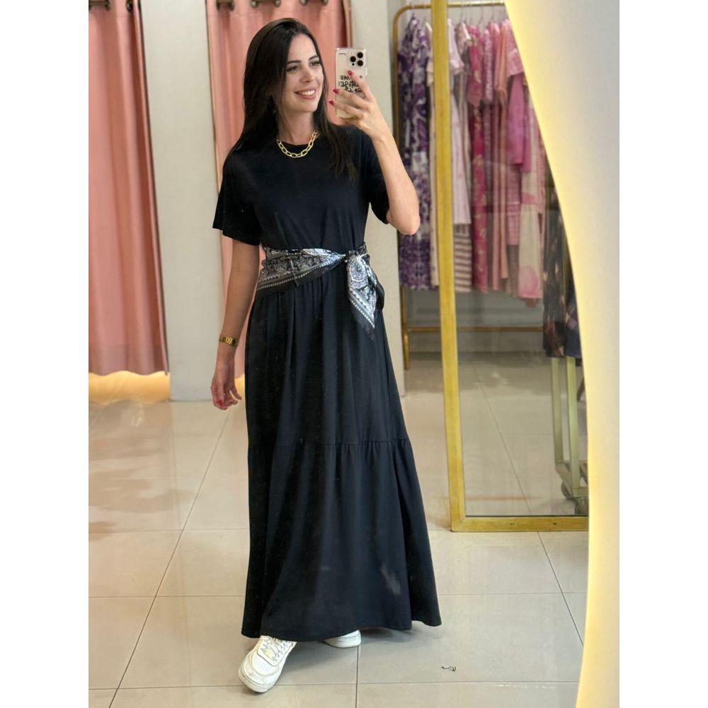 Vestido Samanta Preto - Ihuly kaufmann