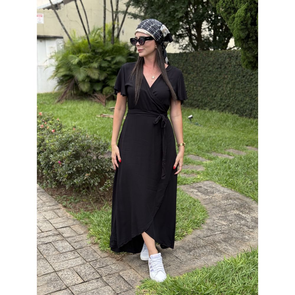 Vestido Nadia Preto - Ihuly kaufmann