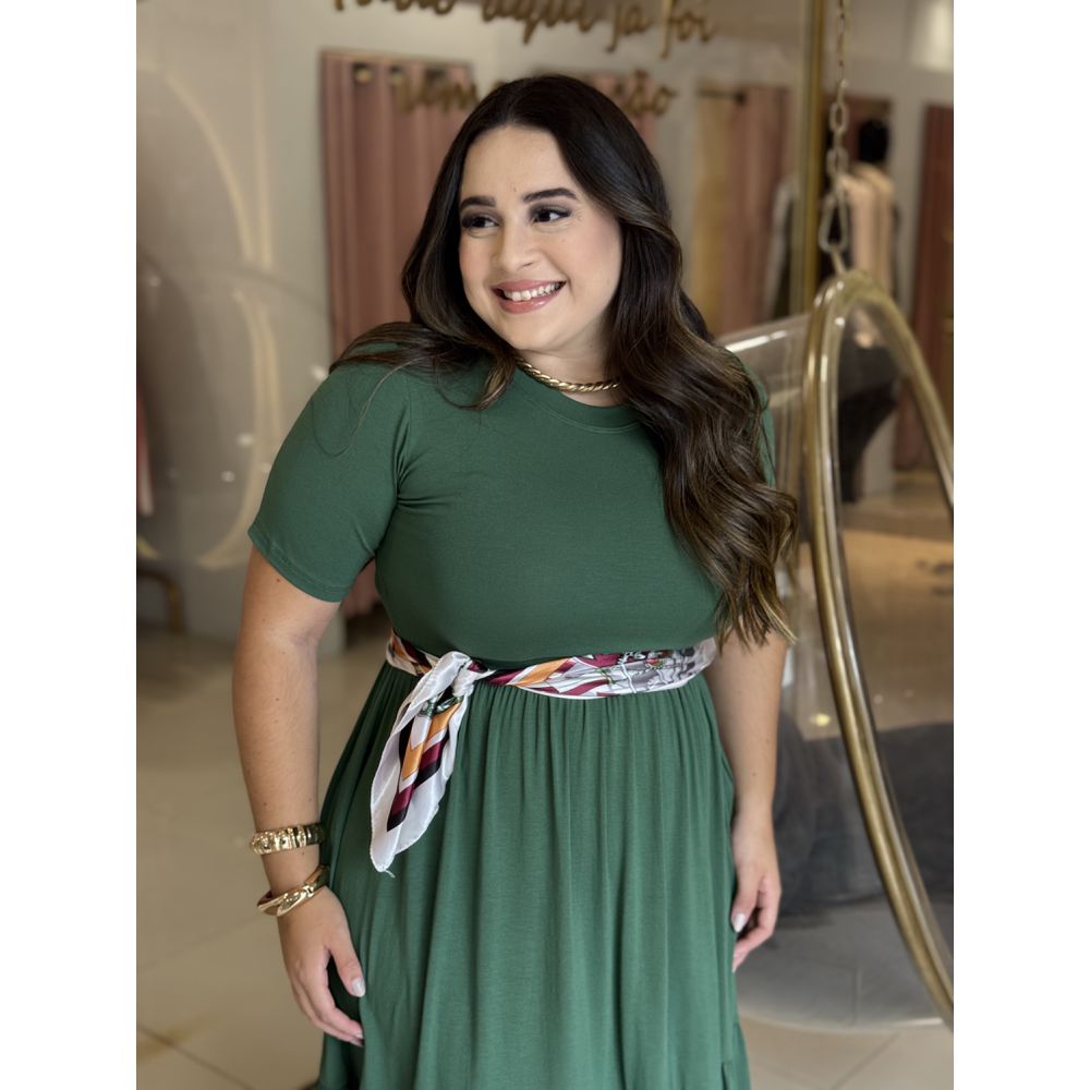 Vestido Cecilia Verde I - Ihuly kaufmann