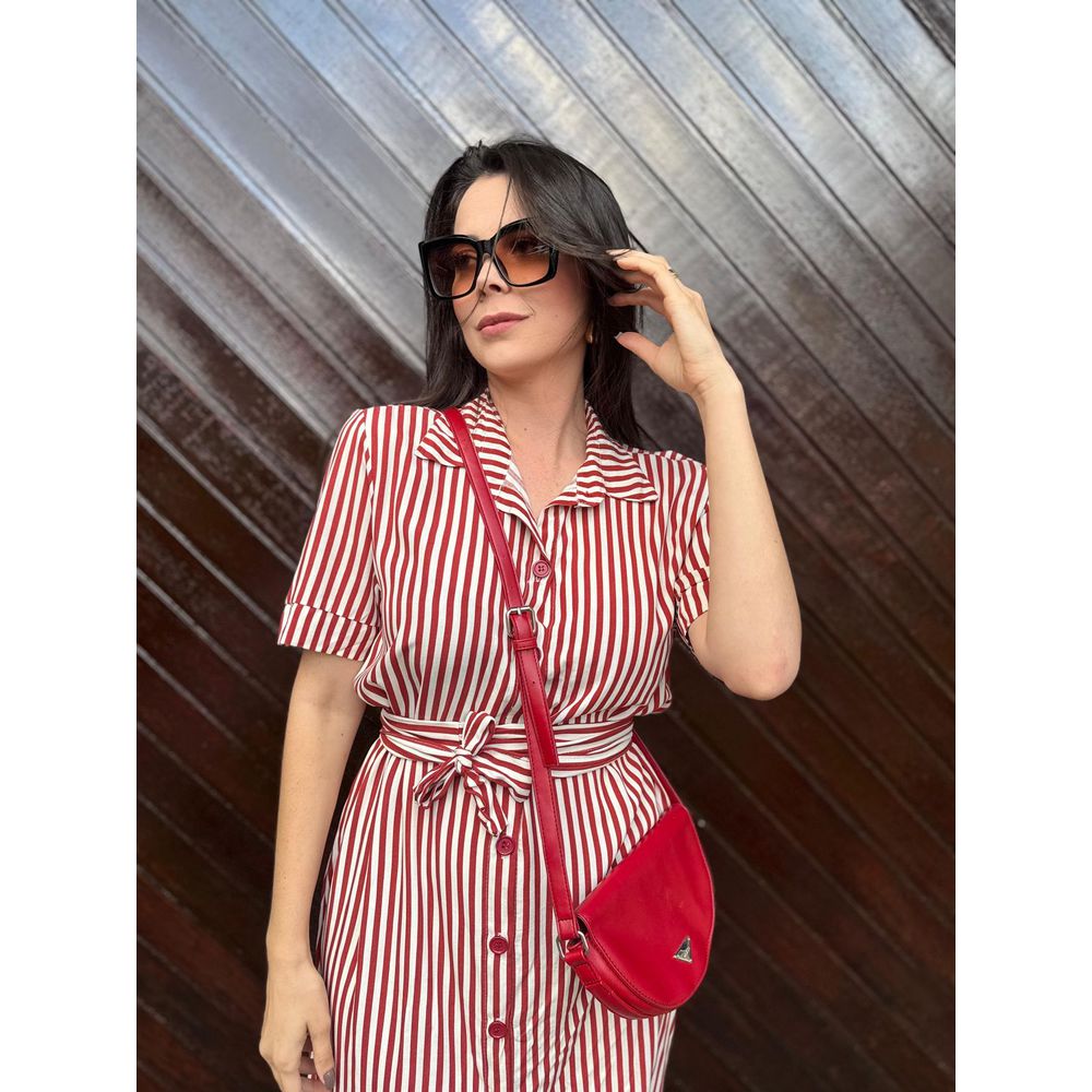 Chemise Linda Vermelho - Ihuly kaufmann