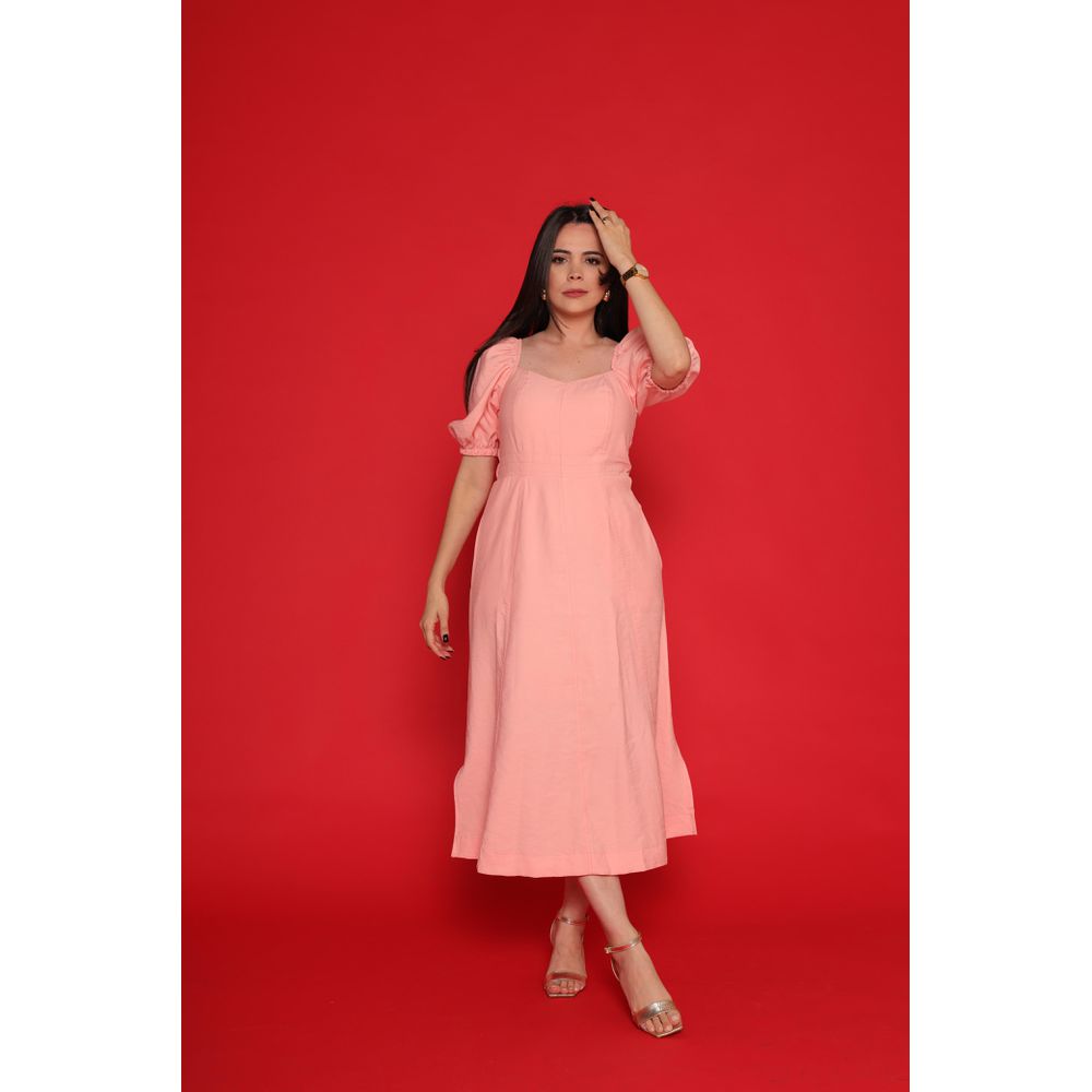 Vestido Ayla Rosa - Ihuly kaufmann
