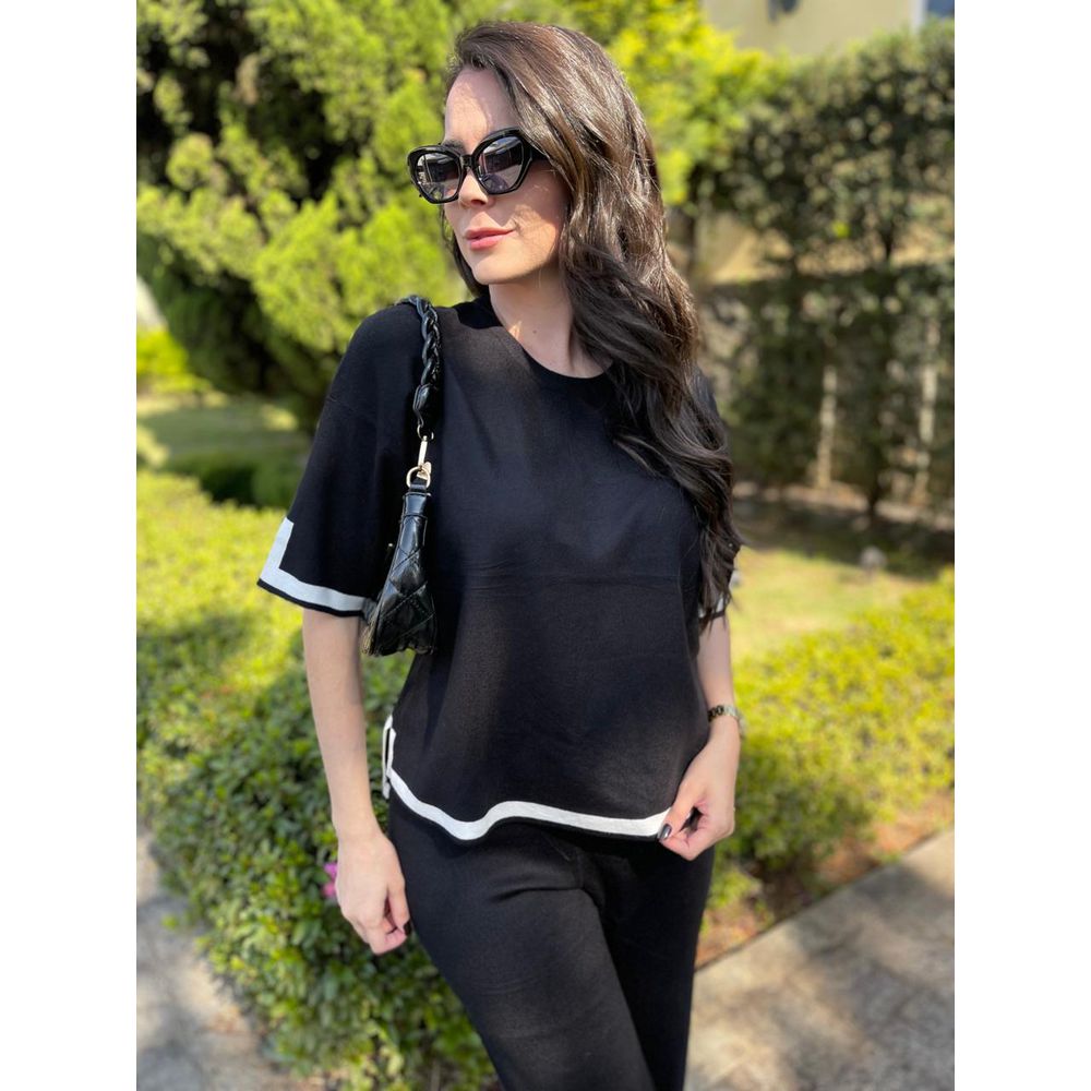 Conjunto Rosa Preto - Ihuly kaufmann